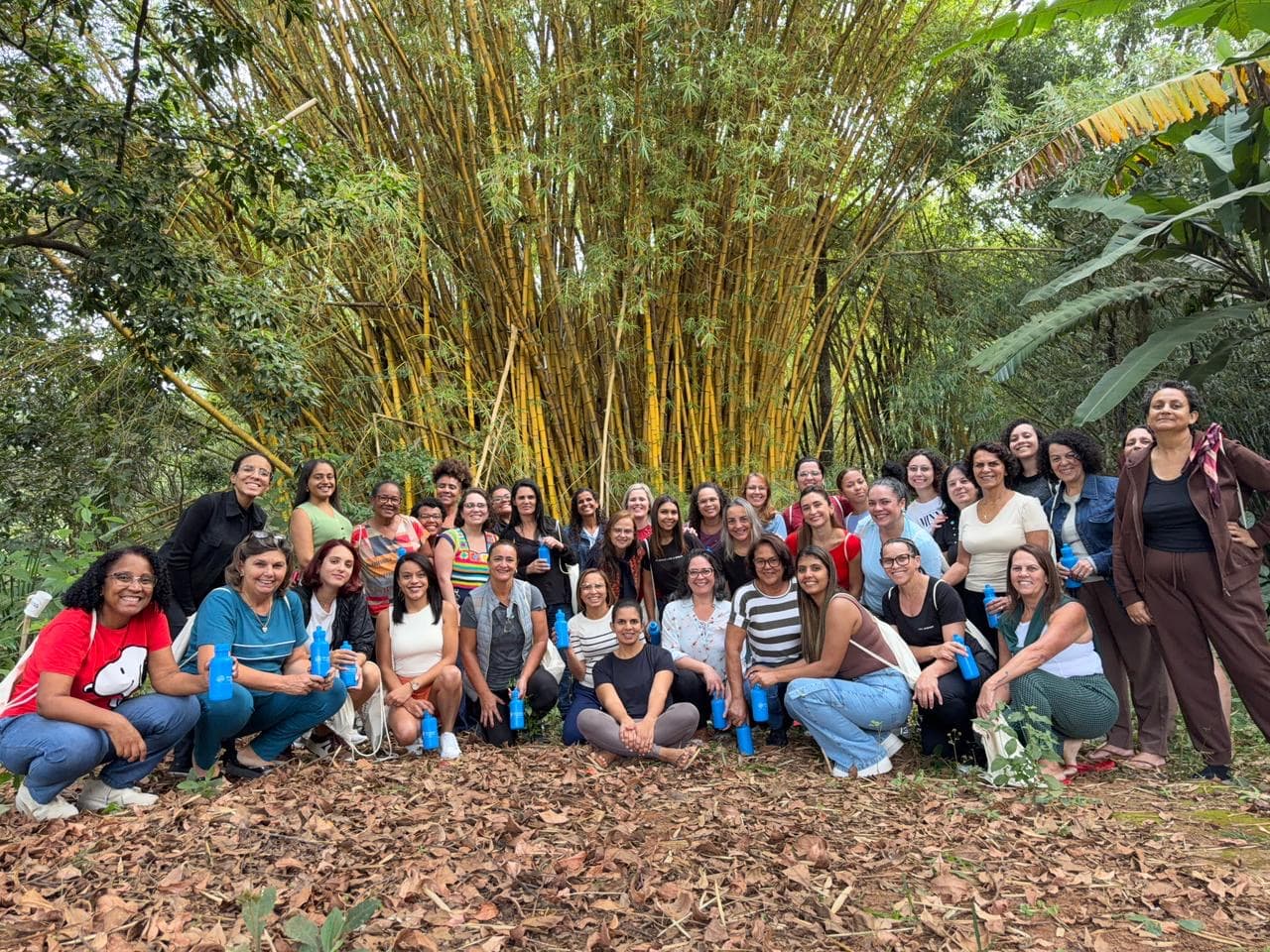 Encontro das mulheres na natureza