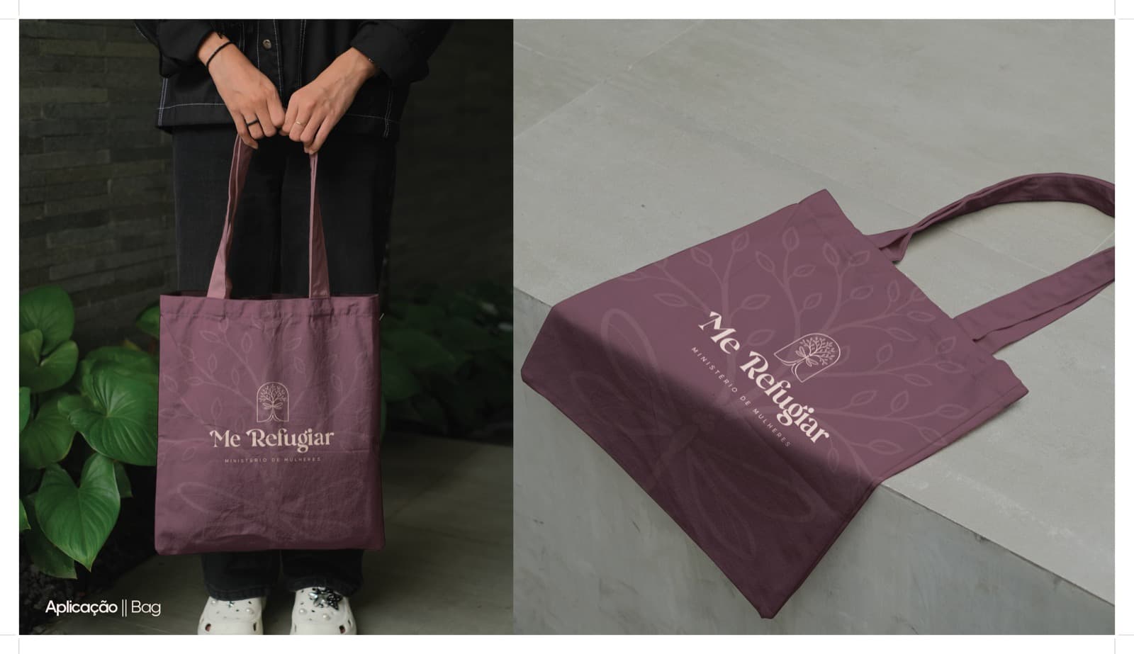 Bag personalizada Me Refugiar Mulheres